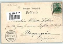 08228 O9706 Rodewisch 1902 Lithographie Schule Kirche Kriegerdenkmal