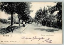 08209 O9700 Auerbach , Vogtl 1906 - Äussere Bahnhofstraße