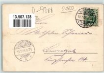08209 O9700 Auerbach , Vogtl 1906 - Äussere Bahnhofstraße