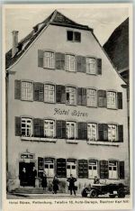 72108 W7407 Rottenburg am Neckar Foto AK Hotel Bären