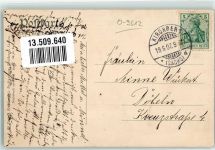 08107 O9512 Kirchberg , Sachs 1907 - Königstraße