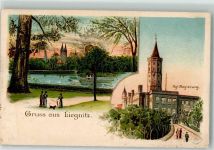 Liegnitz Legnica 1900 Lithographie Kgl. Regierung Sonnenschein AK