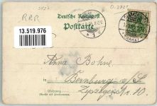 38889 O3721 Wendefurth 1905 Gebrauchsspuren Hotel Grasshoff Wildlichtung Wildschweinrotte Lithographie