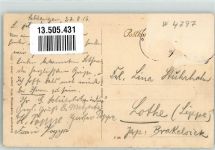 33189 W4797 Schlangen Gebrauchsspuren Gasthaus Poppe Straßenbahn-Haltestelle Foto AK