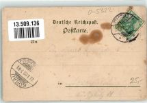 99518 O5322 Bad Sulza 1903 Gebrauchsspuren Etablissement Krähenhütte Lithographie