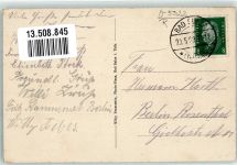 99518 O5321 Bergsulza Foto AK Dorfstraße Schloß Gasthaus zur Erholung