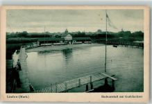 16835 O1954 Lindow Mark - Gudelacksee Schwimmbad