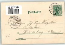 26757 W2972 Borkum 1902 Lithographie Düne Ottmar Zieher