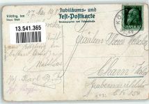 93444 W8493 Kötzting 1912 Lithographie 500 Jahrfeier 1912 Pfingstritt Pferd Reiter u. Fahnenträger von Sailer