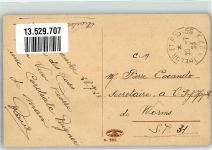 58313 W5804 Herdecke , Ruhr 1923 - Wittbräucke Gasthaus Bonsmann Gartenwirtschaft