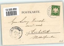 84529 W8261 Tittmoning 1901 Lithographie Untersberg Burg Tittmoning Kapelle
