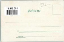 73312 W7340 Geislingen an der Steige Lithographie Kaiser Wilhelm Denkmal Rathaus Kirche Ottmar Zieher