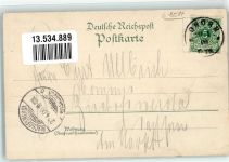 01896 O8514 Pulsnitz 1900 Lithographie Schloßteich Rietschel-Denkmal Marktplatz