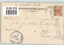 6370 Kitzbühel 1897 Vorläufer Kirche Hohe Salve