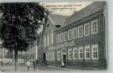 98593 O6086 Kleinschmalkalden Foto AK Gasthaus zum goldnen Hirsch