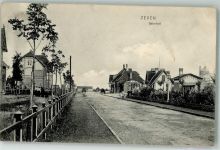 27404 W2730 Zeven 1909 Gebrauchsspuren Bahnhof Fahrrad
