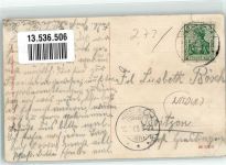 27404 W2730 Zeven 1909 Gebrauchsspuren Bahnhof Fahrrad