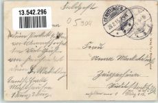 99834 O5904 Gerstungen 1915 Foto AK Kriegsversorgungs-Anstalt Gerstungen Baracken Feldpost