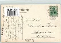 32839 W4939 Steinheim , Westf 1907 - Schützenhaus