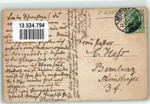 06493 O4301 Neudorf b Quedlinburg 1911 Foto AK Wohnhaus Ort lt. Stempel