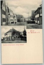 96257 W8627 Redwitz a d Rodach - Dorfstraße Kaufhaus Krötenheerdt Kgl. Postamt