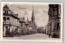 Opava Troppau 1915 Foto AK Elisabethstrasse Kirche