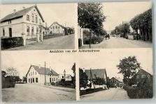 26340 W2932 Zetel 1911 - Blick von der Achternstraße