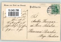 26340 W2932 Zetel 1911 - Blick von der Achternstraße