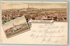 88416 W7955 Ochsenhausen 1898 Lithographie Kloster Ochsenhausen