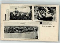 79730 W7886 Murg , Baden - Kirche Wasserfall