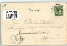 88069 W7992 Tettnang 1899 Lithographie Schloß Bahnhof Stadtor
