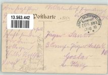 37586 W3354 Markoldendorf 1910 Foto AK Gasthaus Juliusmühle Bahnpost Kassel-Salzderhelden Zug 381