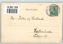 W3000 Hannover Geburtshaus + Schloss Herrenhausen Passepartout Adel Königin Luise 1902