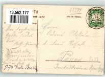94253 W8379 Bischofsmais 1909 - Gasthaus Pledl St. Jakobus-Kirche