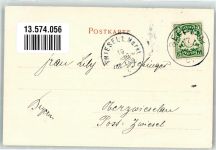 76726 W6729 Bellheim 1901 - Adelskorrespondenz Obere Hauptstraße Bahnhof