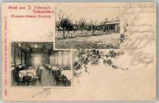 1170 Wien 17. Bezirk, Hernals 1901 Foto AK Gasthaus Schwarz Dornbach