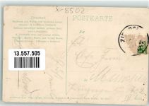 90513 W8502 Zirndorf , Mittelfr 1907 - Gasthaus zum goldenen Löwen