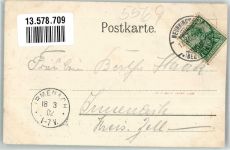 66538 W6680 Neunkirchen , Saar 1902 - Hotel Müller Speisesaal