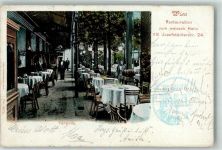1080 Wien 8. Bezirk, Josefstadt 1901 Foto AK Gasthaus Zum weissen Hahn Josefstädter Straße 24