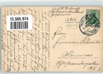 28844 W2803 Kirchweyhe b Bremen 1915 - Bahnhof Denkmal Kirche See Ruderboote