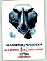 Esso Massima Potenza Nashorn BOAKC Werbung Auto BOAKC