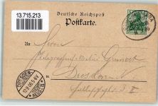 07580 O6516 Ronneburg , Thür 1906 BOAKC Lithographie Friedrichshaide Neubau Gasthaus Hedrich Holzschuh-Fabrik Bahnpost -Gera
