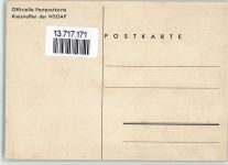NSDAP Kreistreffen Festkarte Propaganda WK II 1938 BOAKC