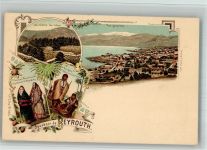 Beirut BOAKC Tracht Beduinen Lithographie