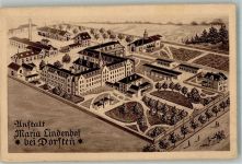 46282 W4270 Dorsten - Anstalt Maria Lindenhof Zeichnung