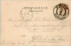 Chrudim Schumberg 1900 Foto AK Slatina Ort lt. Stempel