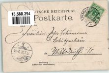 01737 O8223 Tharandt 1900 - Hotel-Gasthaus Albert-Salon Garten