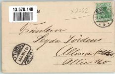 25709 W2222 Marne , Holst 1903 - Dorfstrasse Hotel