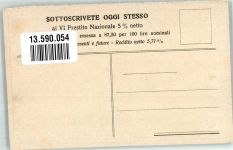 Nationalkriegsleihgabe Sottoscrivete oggi stesso WK I Militär Italien