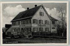 88487 W7959 Mietingen Foto AK Gasthaus zum grünen Baum